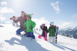 Einstieg zum Freeride Trail 50 Meter oberhalb vom Appartement in Kleinarl